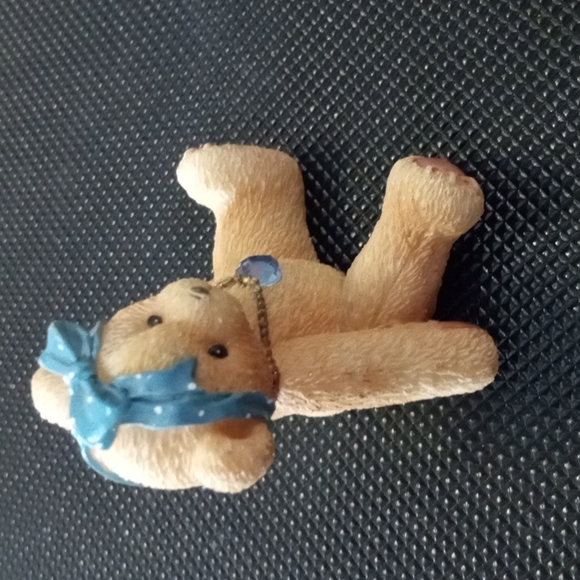 Cherished Teddies Lot of 2 October and December Birthstone Bear - Picture 9 of 13